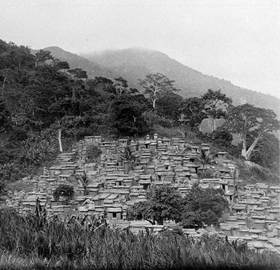 Akpafu, Deutsch-Togo, um 1900.
