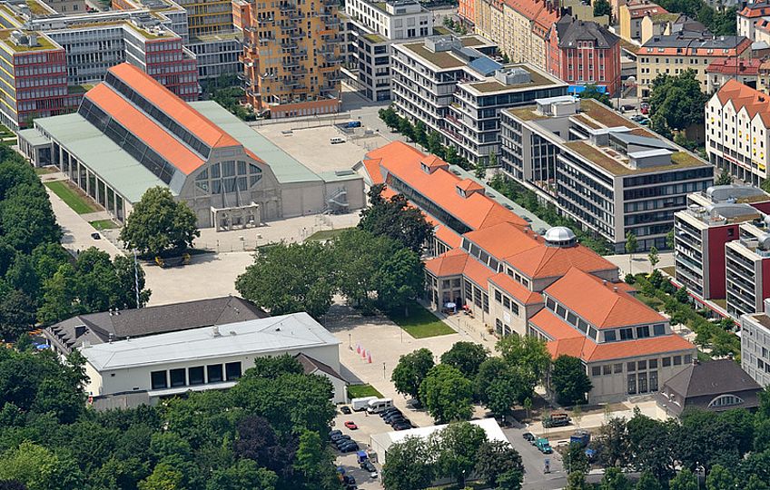 Luftaufnahme Verkehrszentrum.